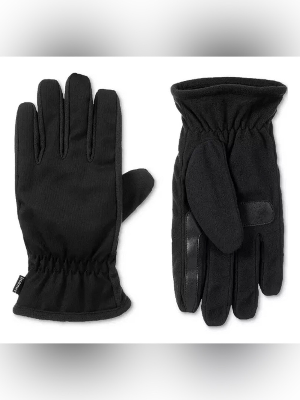 Isotoner Signature Men's Touchscreen Water Repellant Stretch Gloves 701M1 Medium